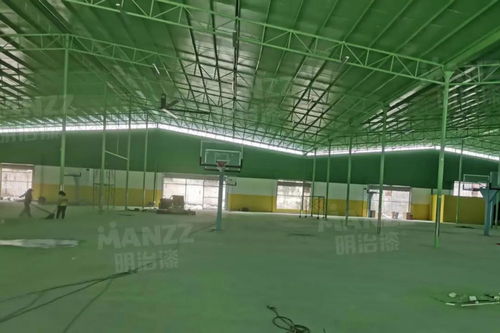 MVP篮球馆三溪店室内外涂装工程 专业涂装打造卓越运动空间